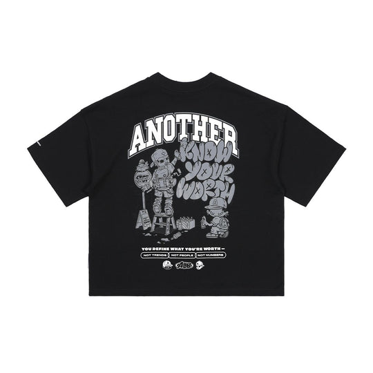 ANOTHER x Ishh Know Your Worth Boxy Tee - 9093