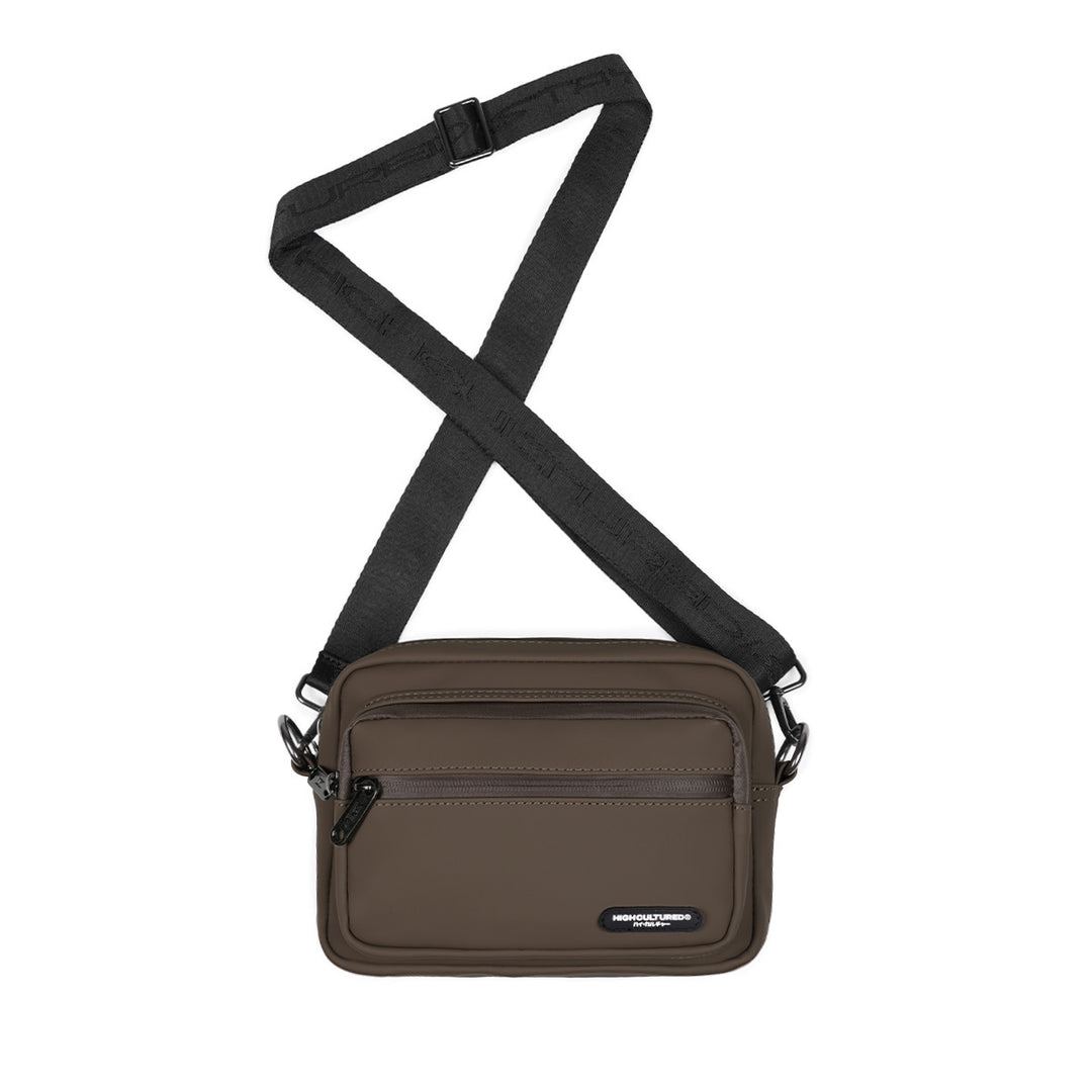 Smooth Leather Crossbody Shoulder Bag - 81