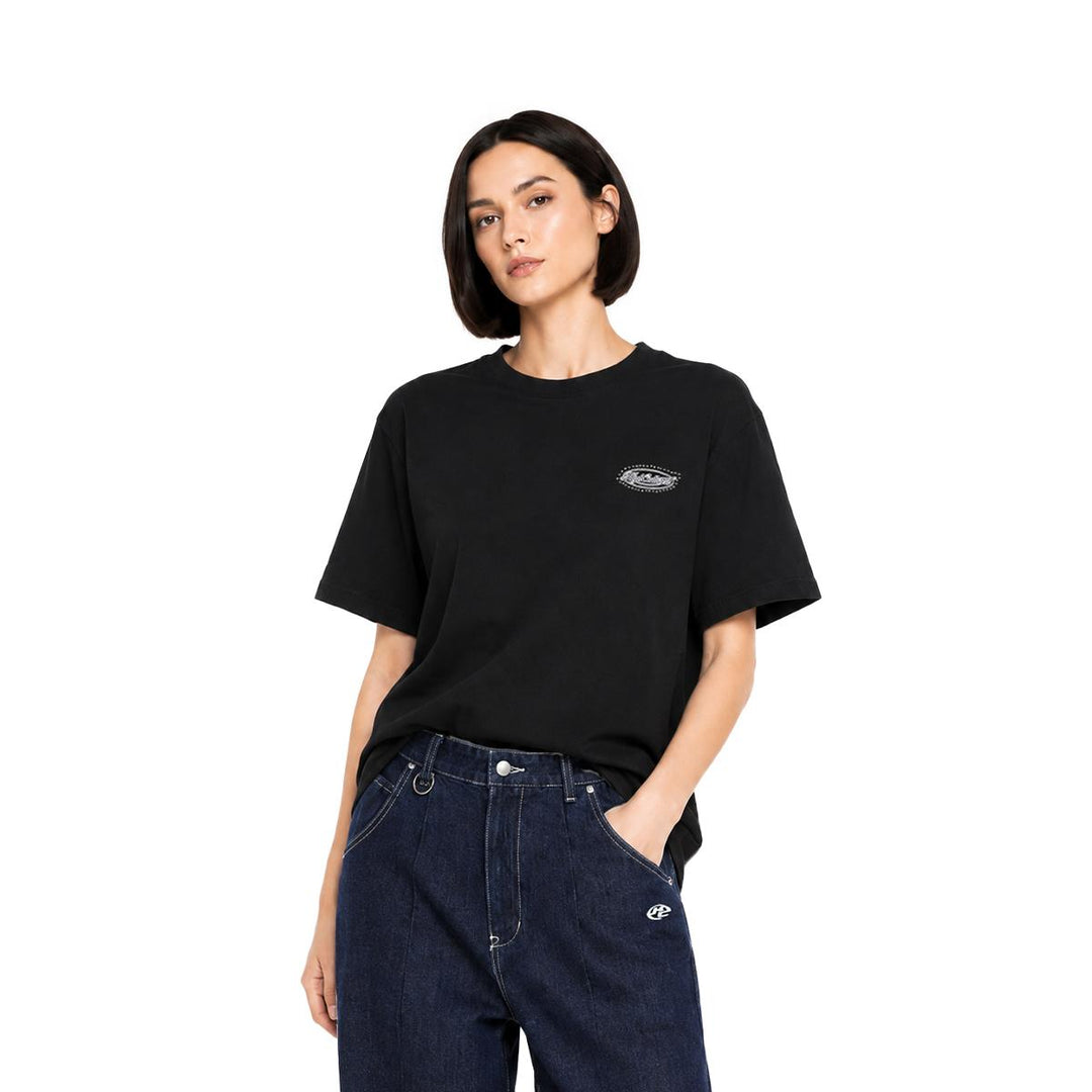 HIGH CULTURED Script Logo Studded Tee - 1194