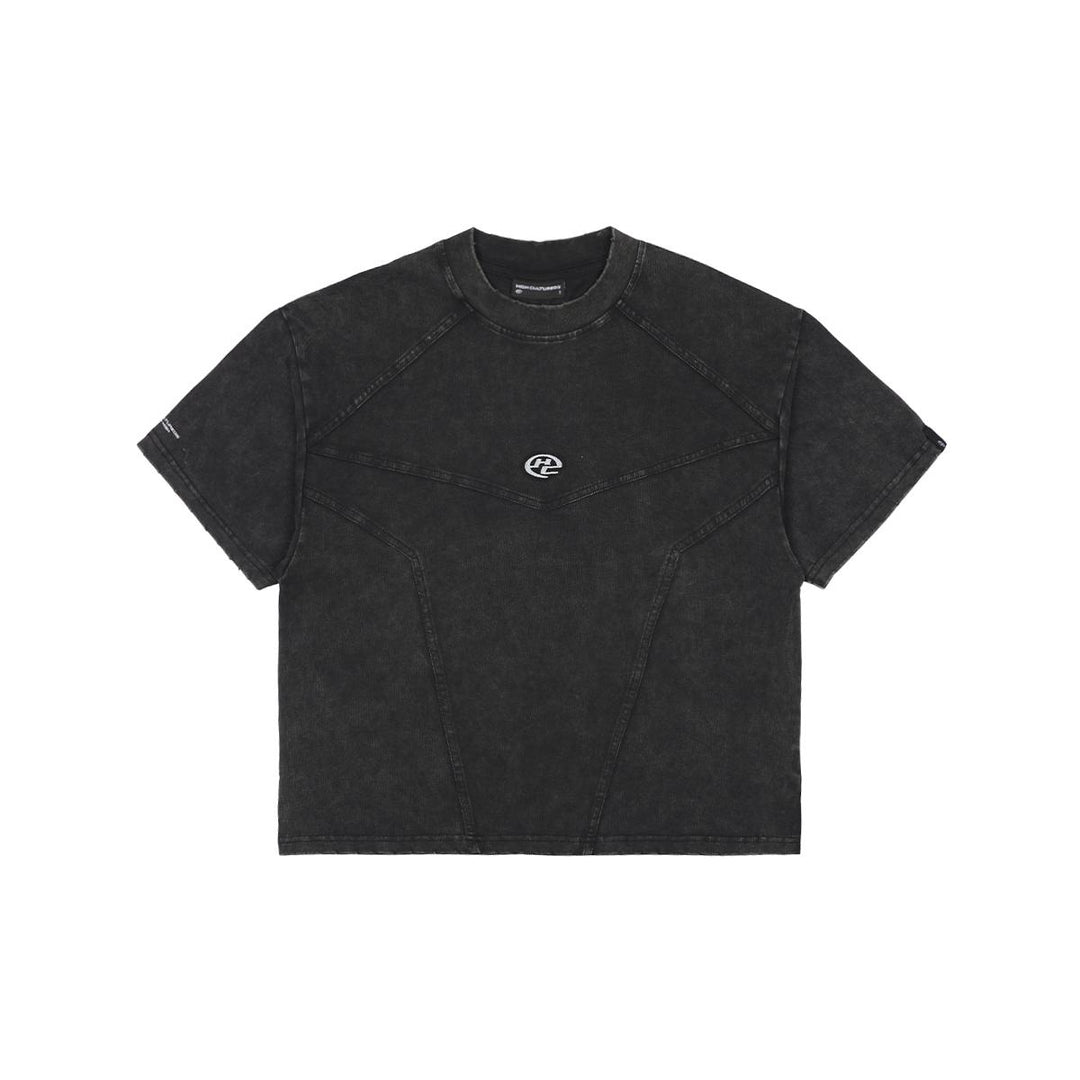 HIGH CULTURED Mono Protocol Washed Boxy Tee - 1191