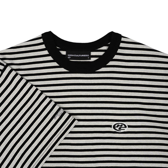HIGH CULTURED Hyperloop Chrome Striped Tee - 1199