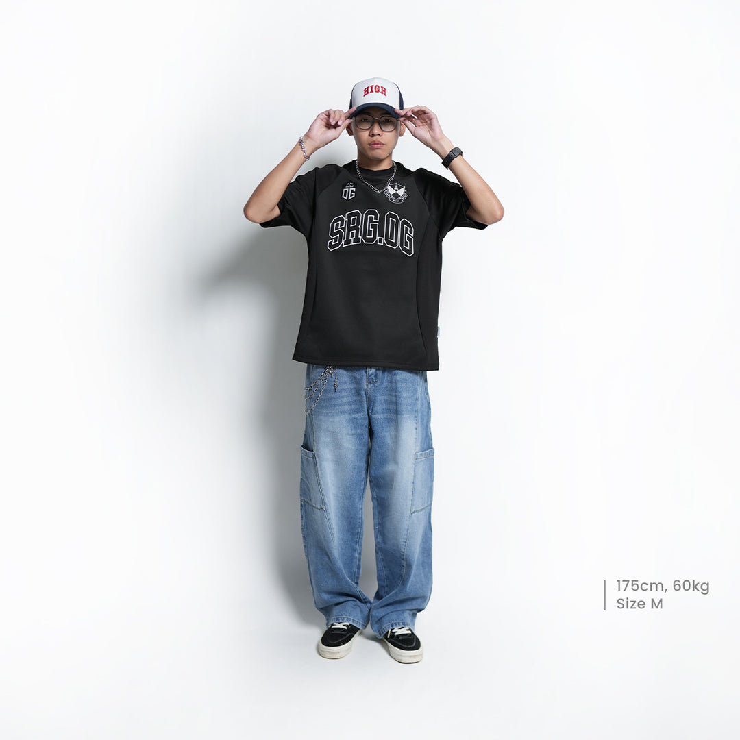 HIGH CULTURED X SRG.OG Fearless Giants Basic Jersey Tee - 1119