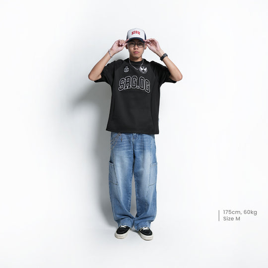 HIGH CULTURED X SRG.OG Fearless Giants Basic Jersey Tee - 1119