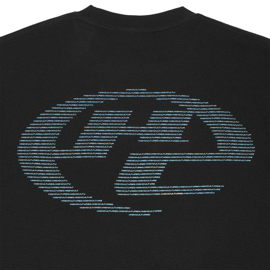 HIGH CULTURED Brand Mark Cyber Logo Waffle Tee - 1202
