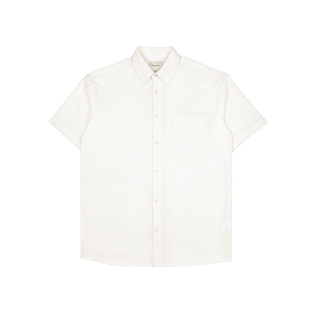 High Cultured Relaxed Short Sleeve Shirt with Pocket - 77