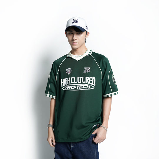 High Cultured x PROTECH Jersey Polo Tee- 156