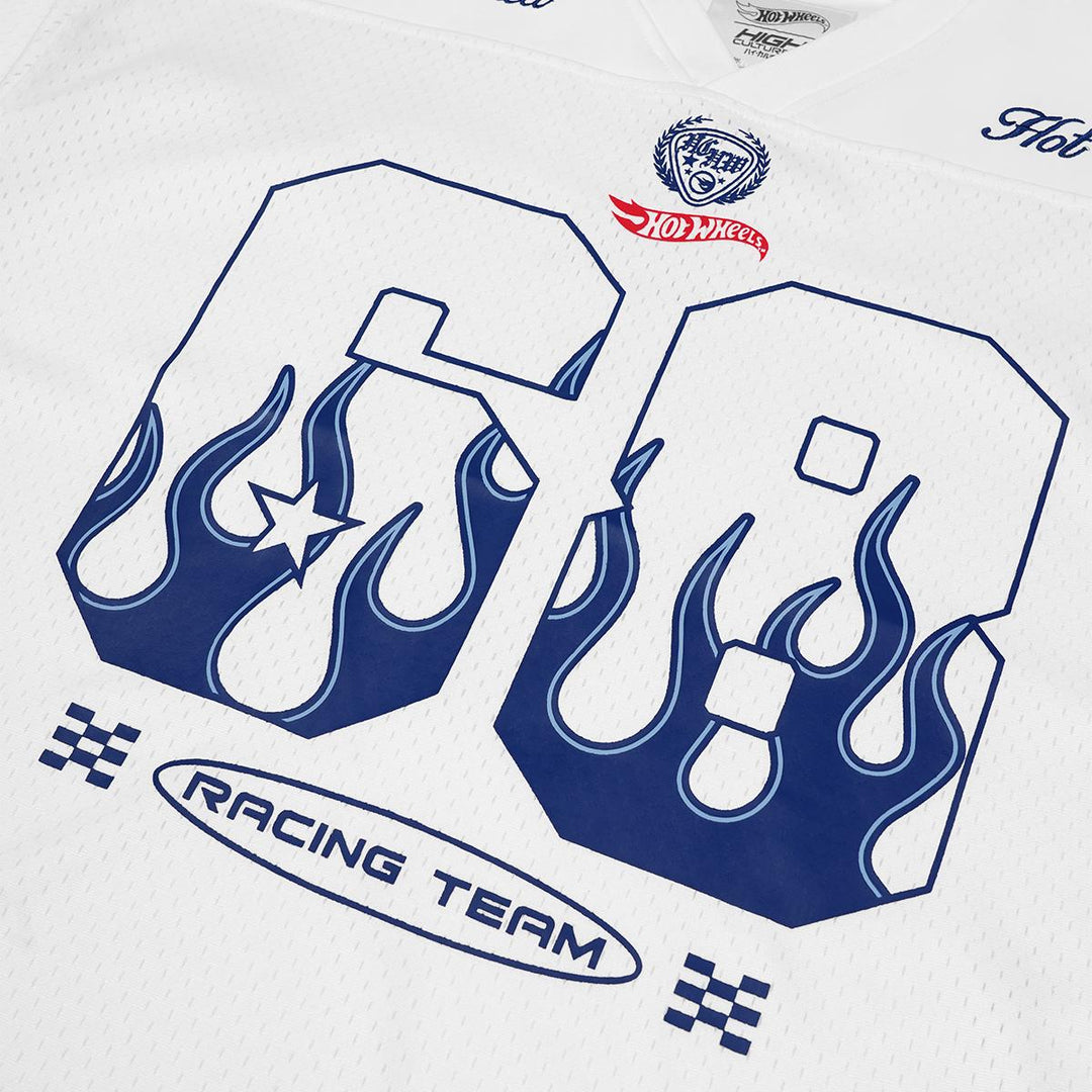 Hot Wheels x HIGH CULTURED Racing Team Boxy Jersey Tee - 1172