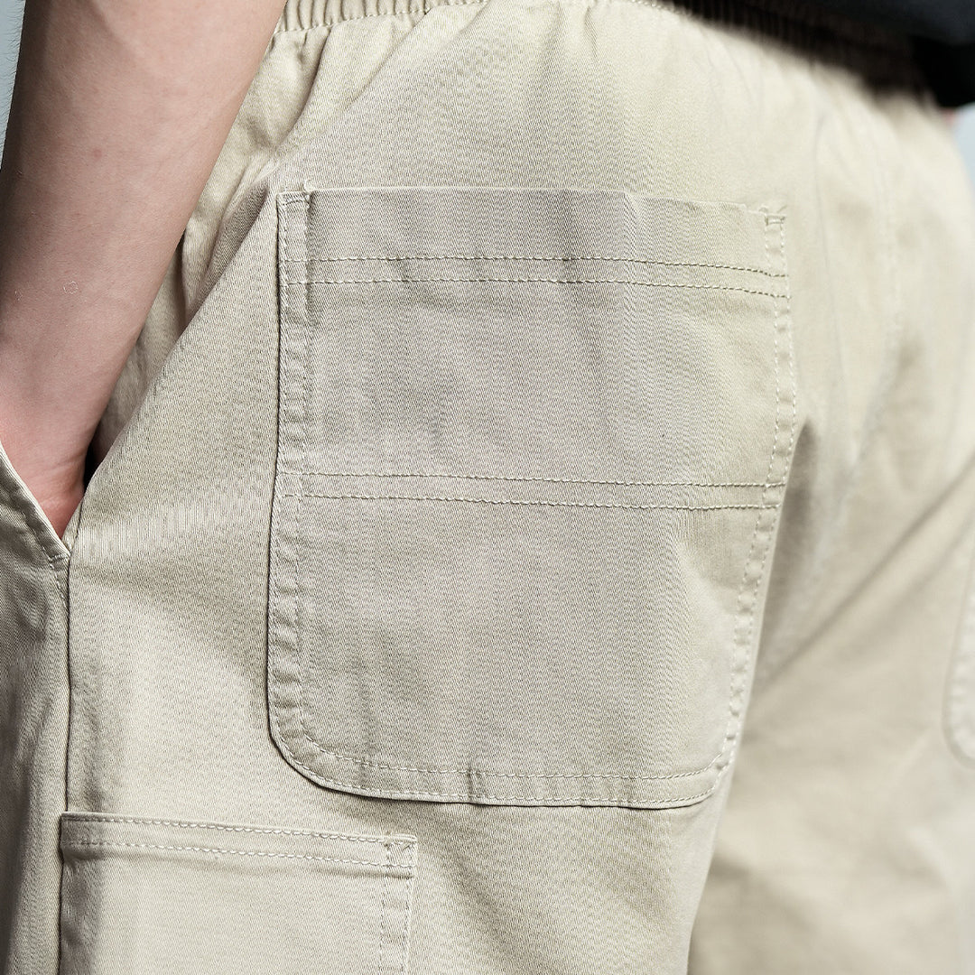 Cotton Loose Carpenter Shorts - 112