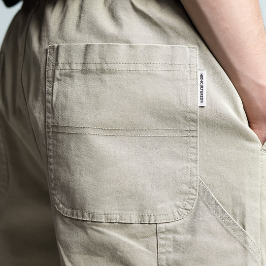 Cotton Loose Carpenter Shorts - 112