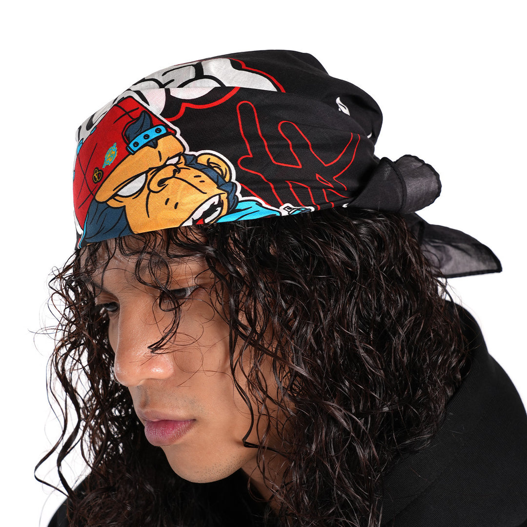 HIGH CULTURED X KATUN Street Graffiti Bandana - 0049