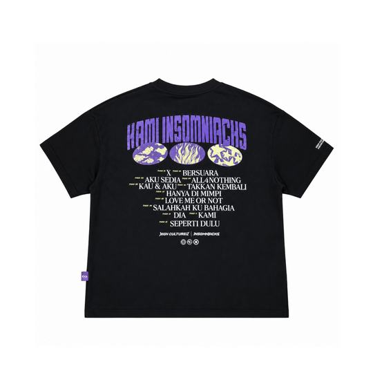 HIGH CULTURED X INSOMNIACKS “KAMI” Boxy Tee - 1217