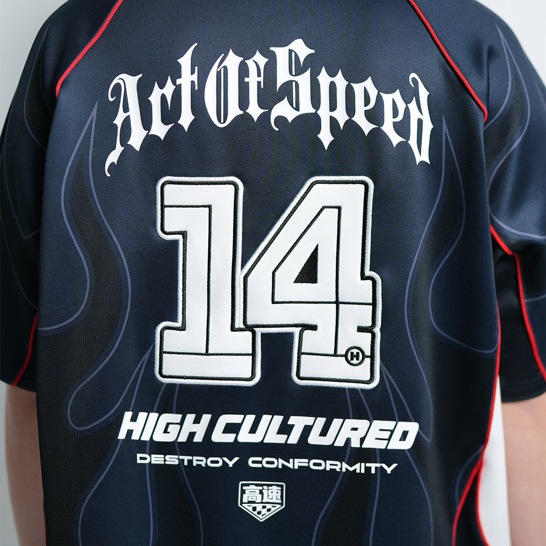 HC x Art Of Speed  Flame Jersey Tee - 1115