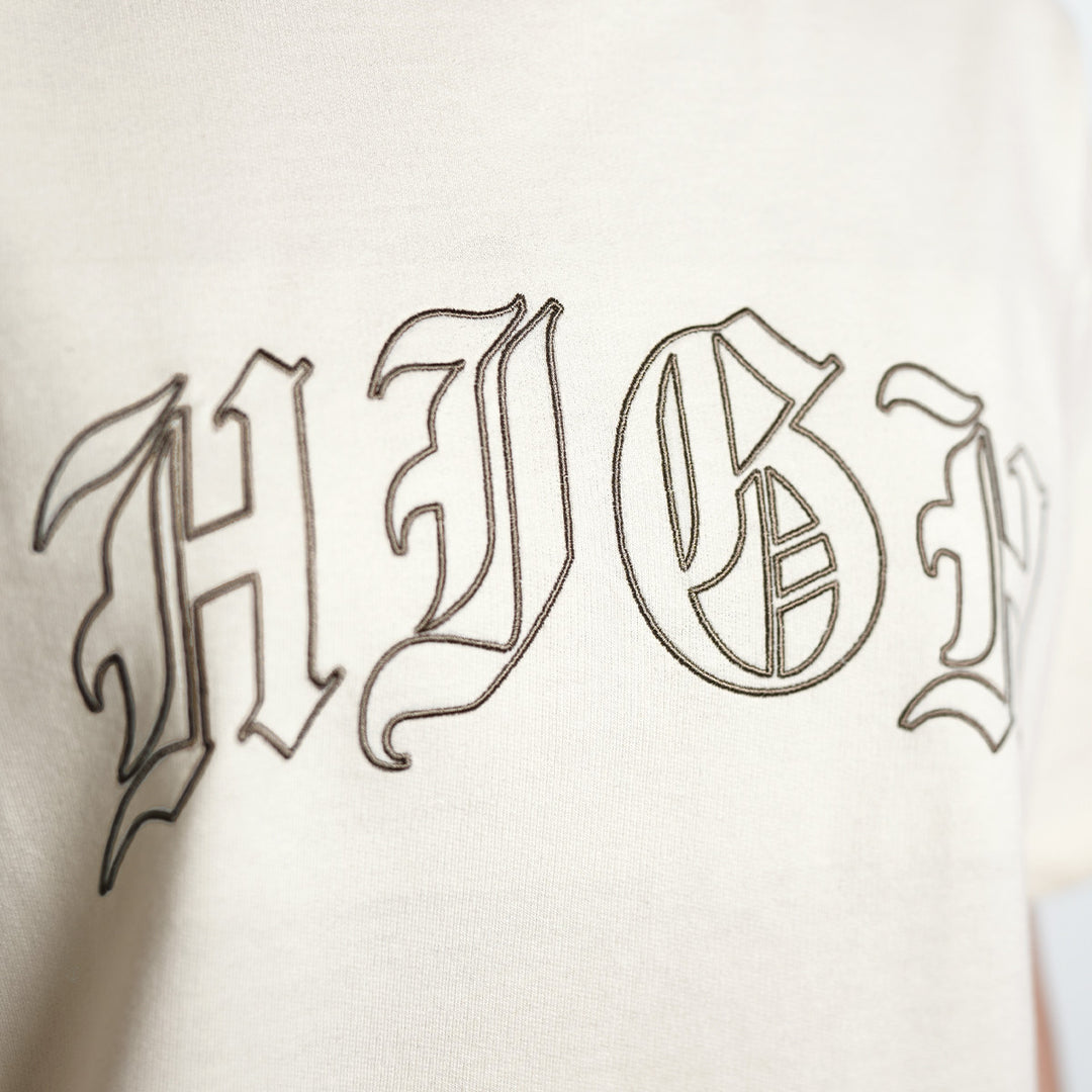 High Cultured Old English Leopard Print Tee - 1128