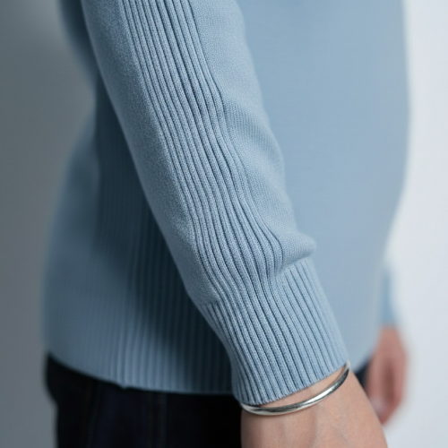 Phil Mock Neck Knitted Sweater - 253