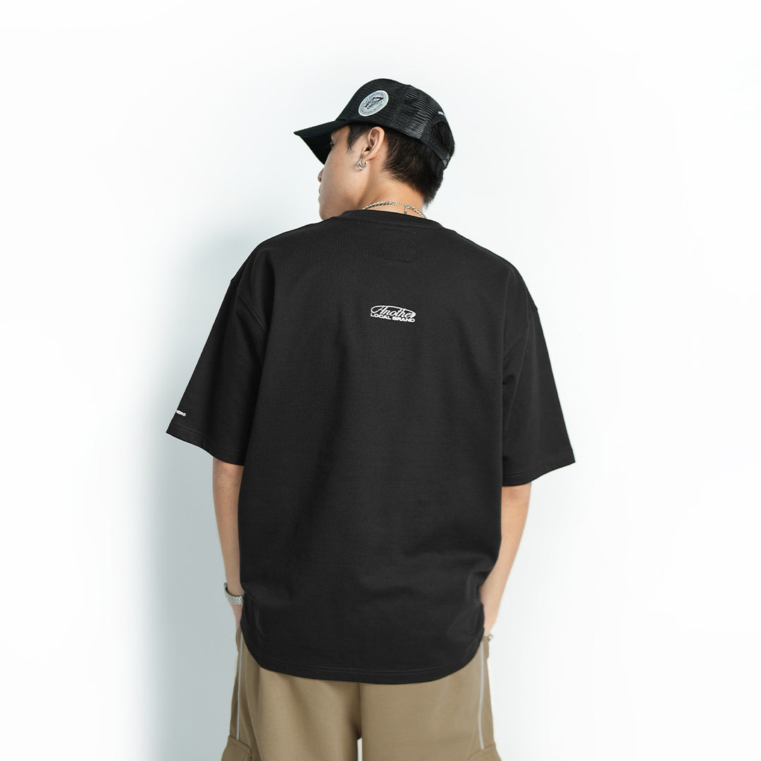 ANOTHER All Hustle No Luck Tee - 9090
