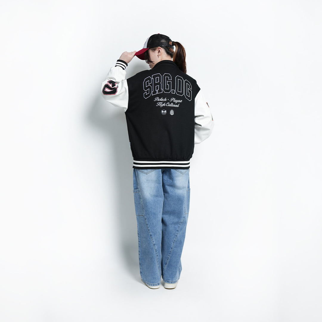 [Pre-Order] SRG.OG MSC 2025 x HIGH CULTURED x Playaz X Protech Varsity Jacket - 141 (Limited 1pcs per Order)