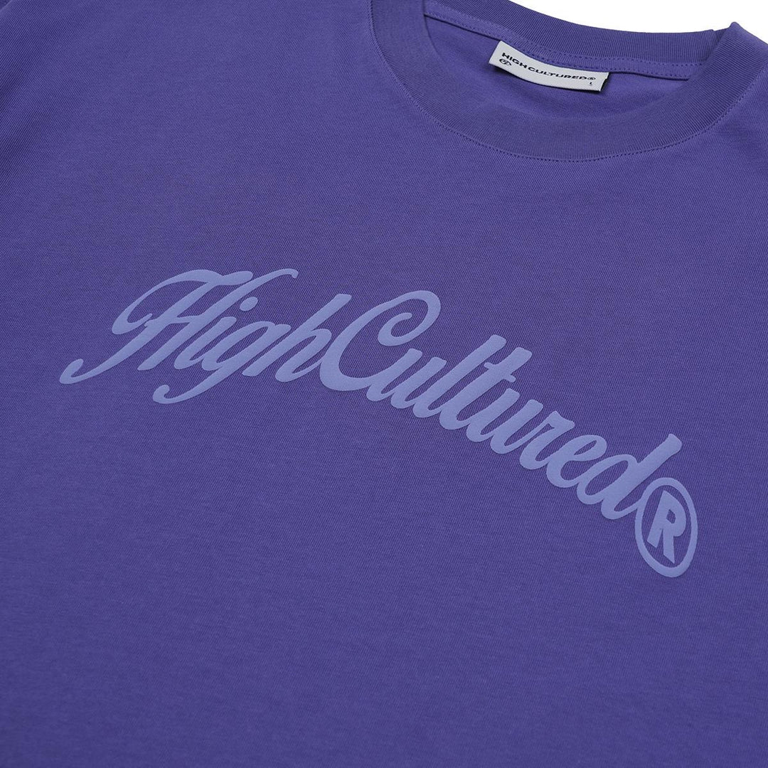 HIGH CULTURED Retro Script Tee - 1207