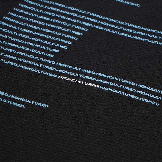 HIGH CULTURED Brand Mark Cyber Logo Waffle Tee - 1202