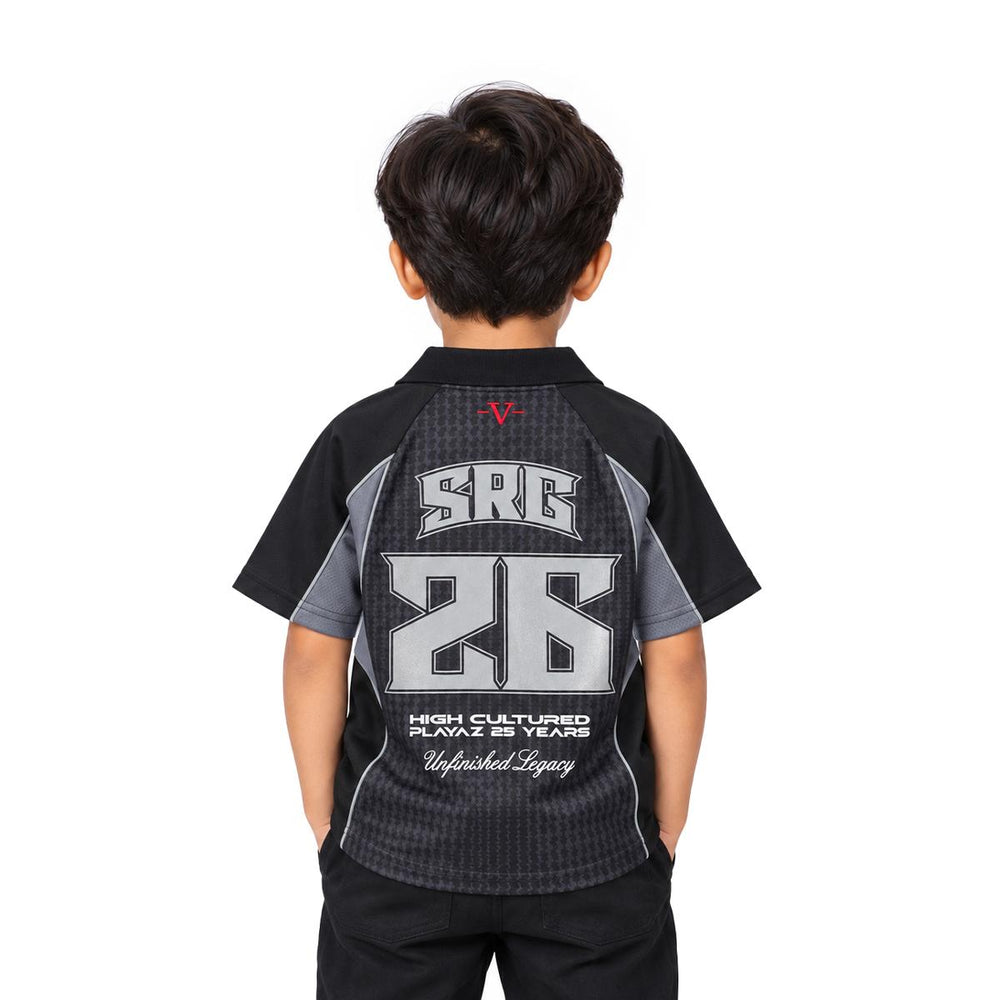 SRG S17 Black Kids Jersey - 0001
