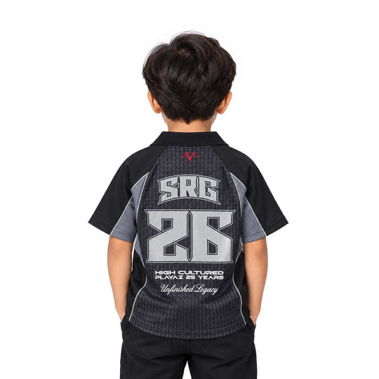 SRG S17 Black Kids Jersey - 0001