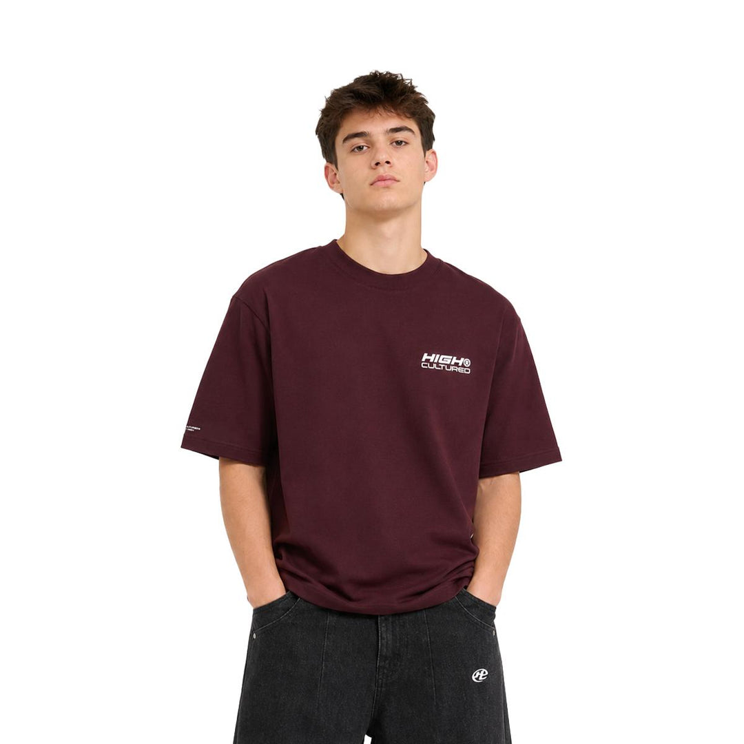 HIGH CULTURED Brand Mark Cyber Logo Waffle Tee - 1202