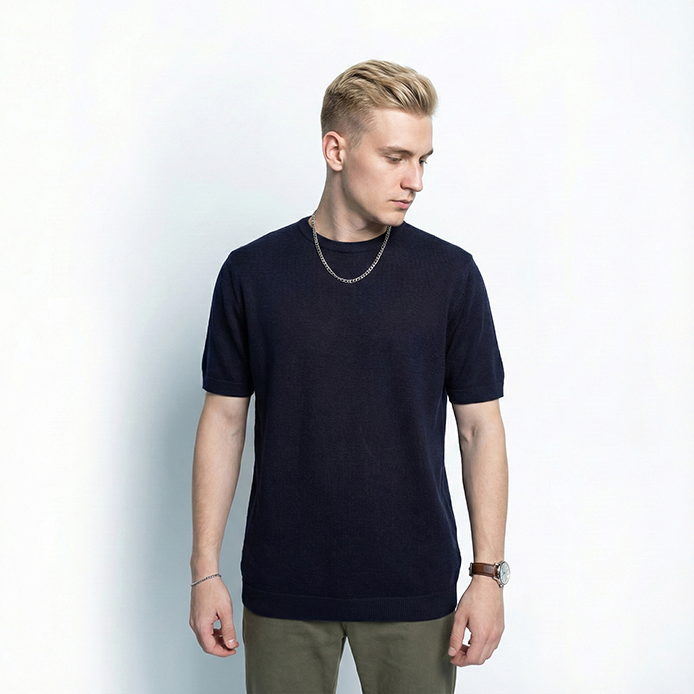 Wade Essential Knit Tee - 1075