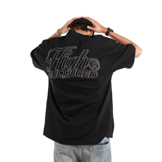High Cultured Opulent Cap Logo  Tee - 1173