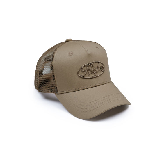 HIGH Round Opulent Logo Mesh A-Frame Cap - 199