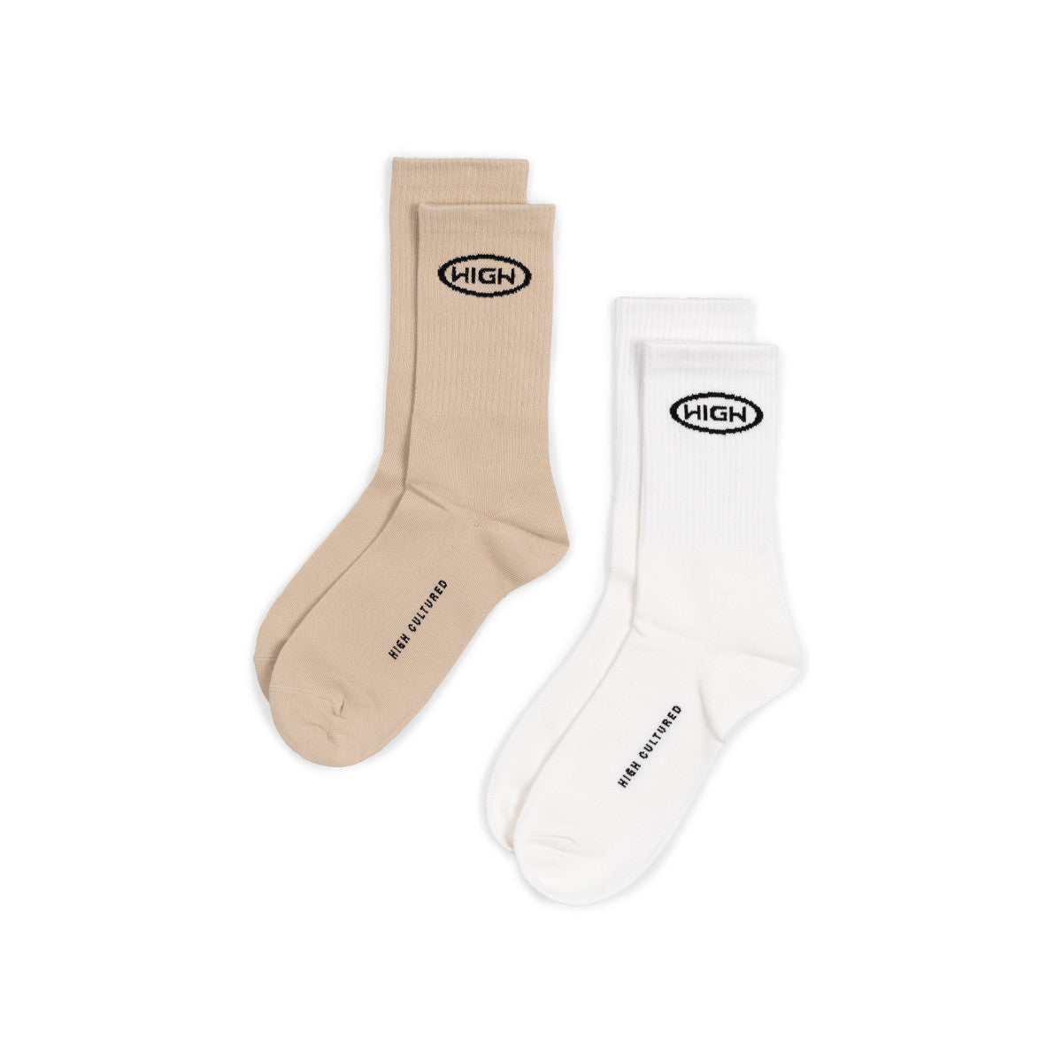 HIGH Logo Mid Cut Socks - 32 – High Cultured