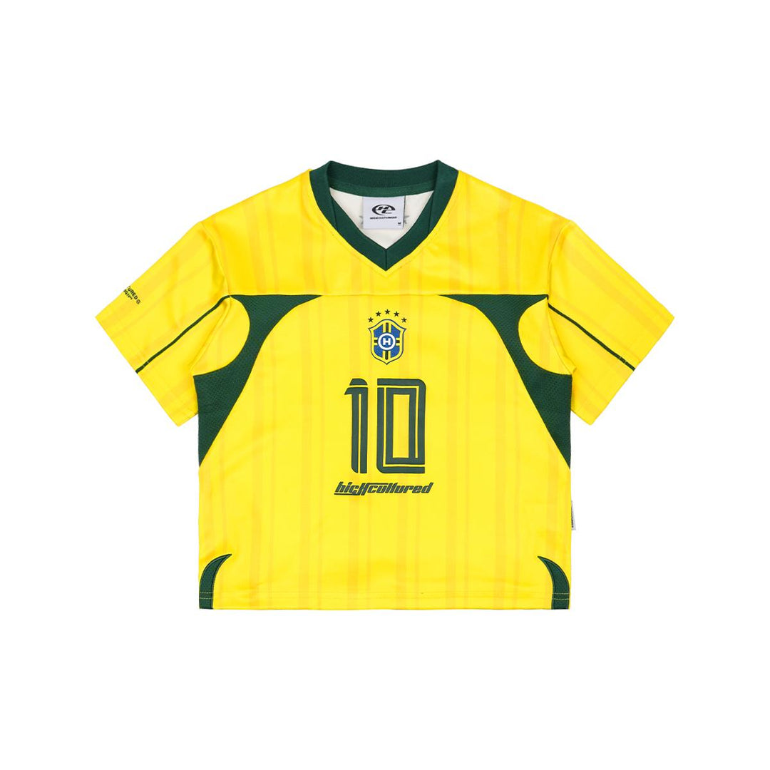 HIGH CULTURED Brazil World Cup Kids Jersey Tee - 0019