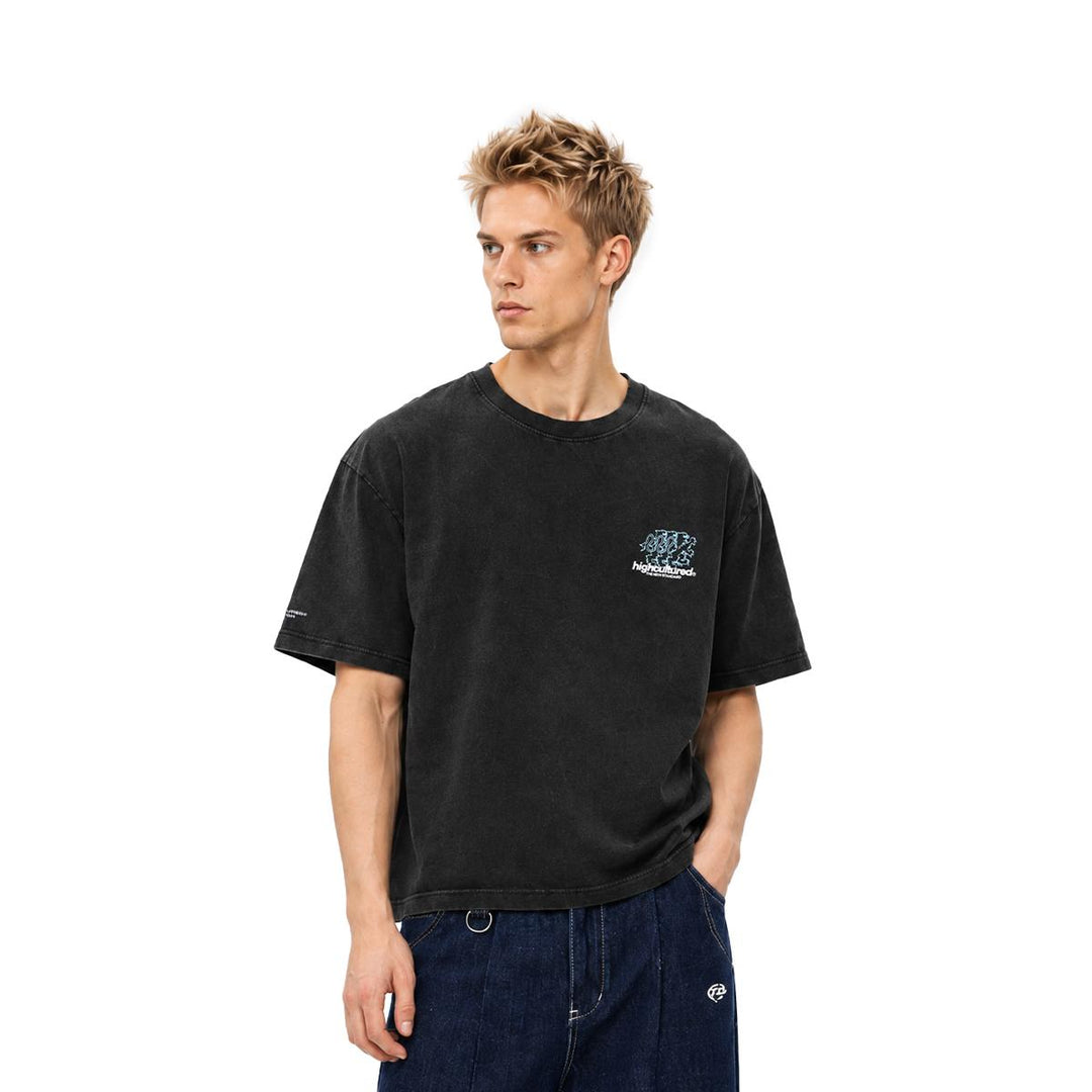 HIGH CULTURED New Standard Bravery Washed Tee - 1197