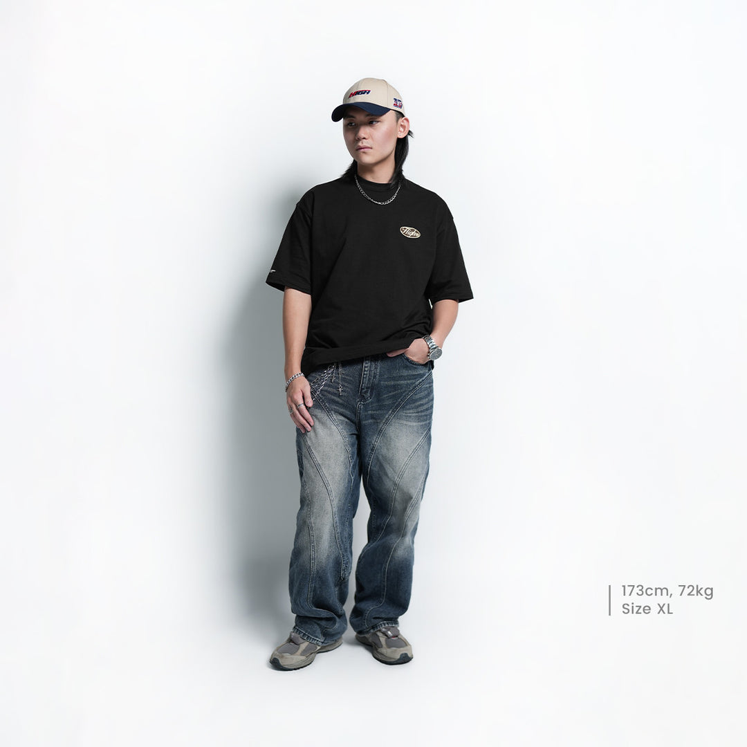 High Round Opulent Logo Tee - 1123