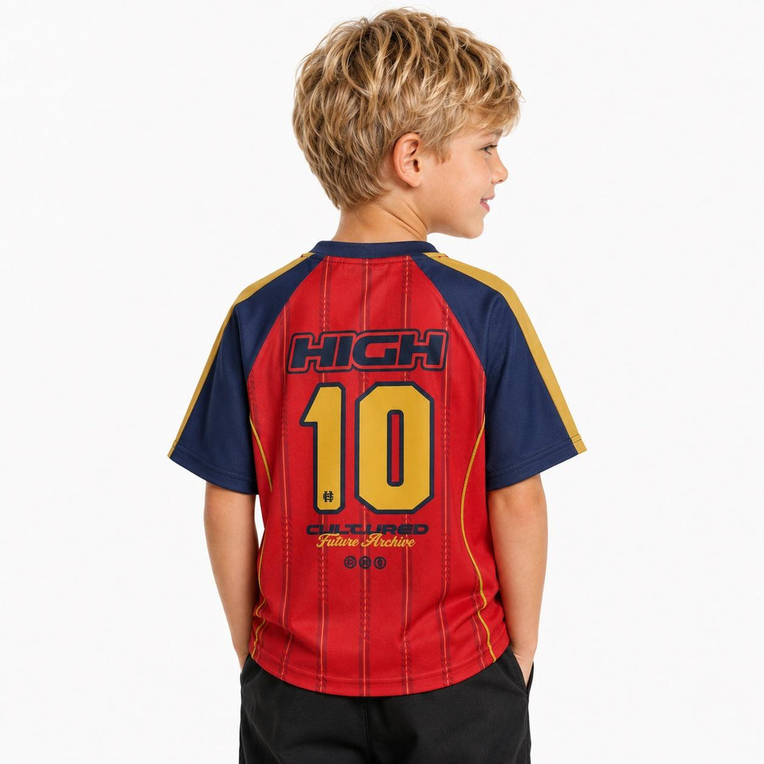 HIGH CULTURED Spain World Cup Kids Jersey Tee - 0020