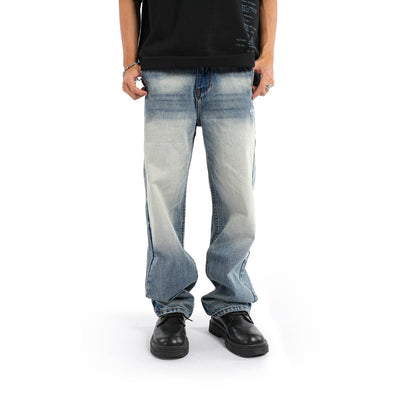 Studio Washed Loose Long Jeans - 95