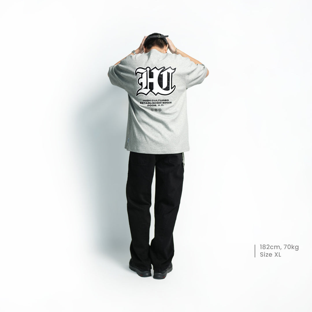 High Cultured Old English Logo Tee- 1146