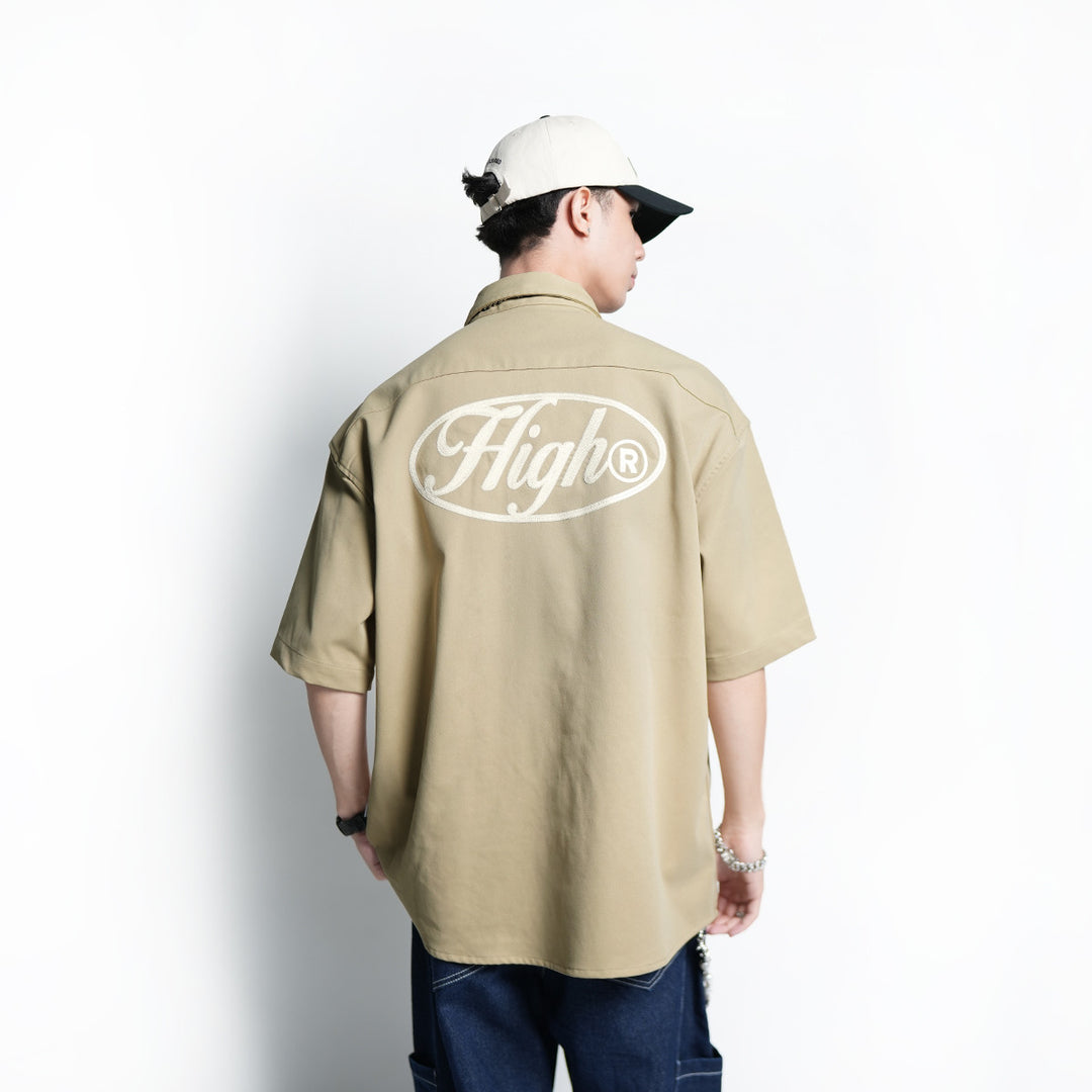 HC High Round Opulent Logo Short Sleeve Shirt - 89