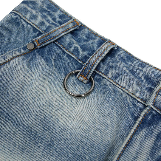 HIGH CULTURED Studio Washed Loose Long Jeans - 95