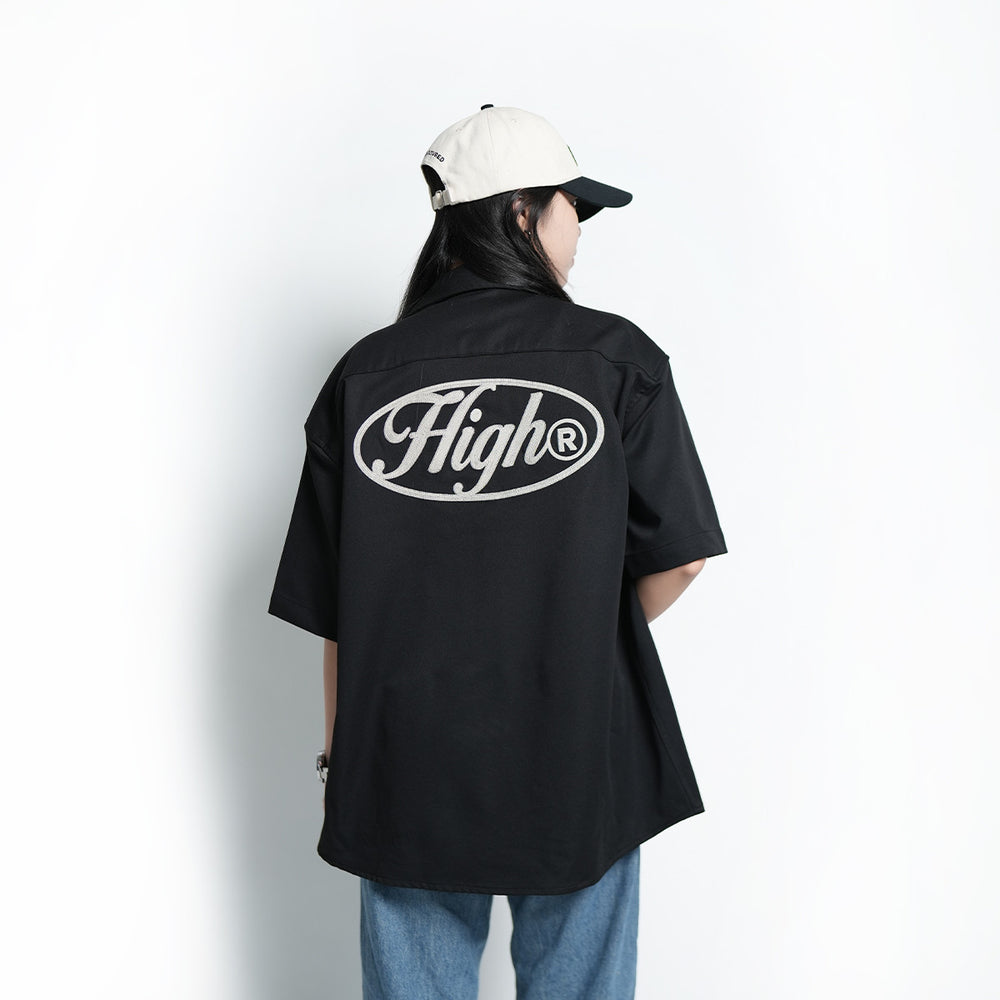 HC High Round Opulent Logo Short Sleeve Shirt - 89
