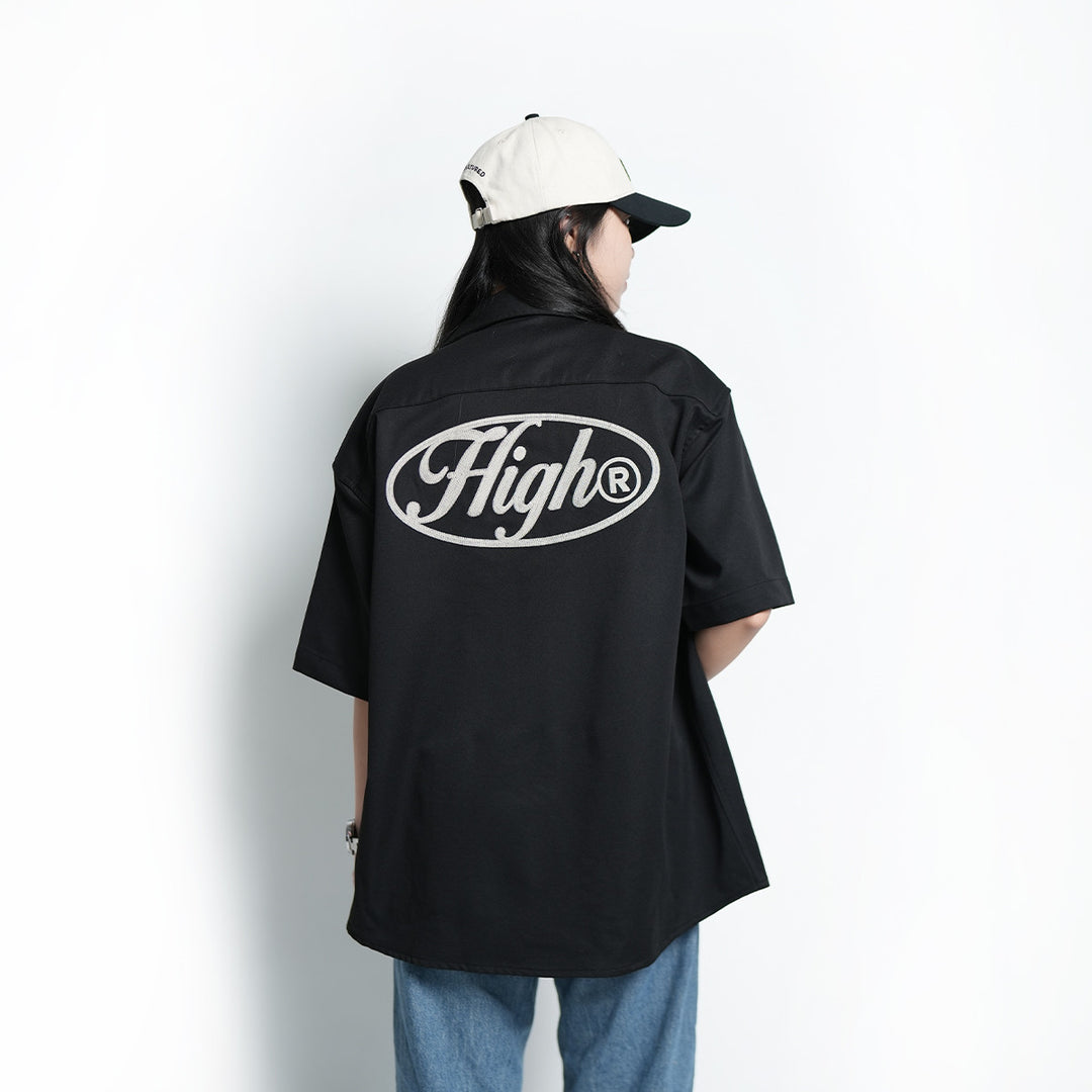 HC High Round Opulent Logo Short Sleeve Shirt - 89