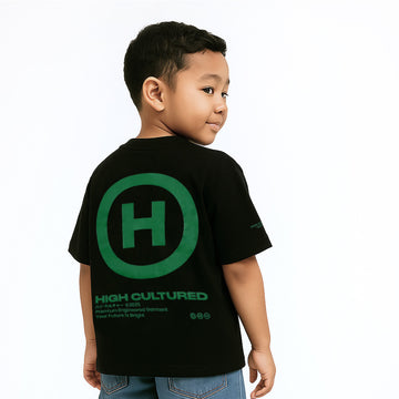 HIGH CULTURED Hyperion Logo Kids Tee - 0002
