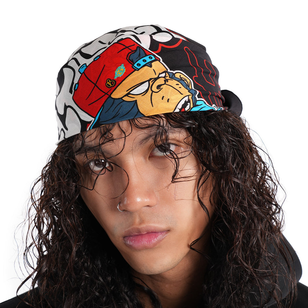 HIGH CULTURED X KATUN Street Graffiti Bandana - 0049