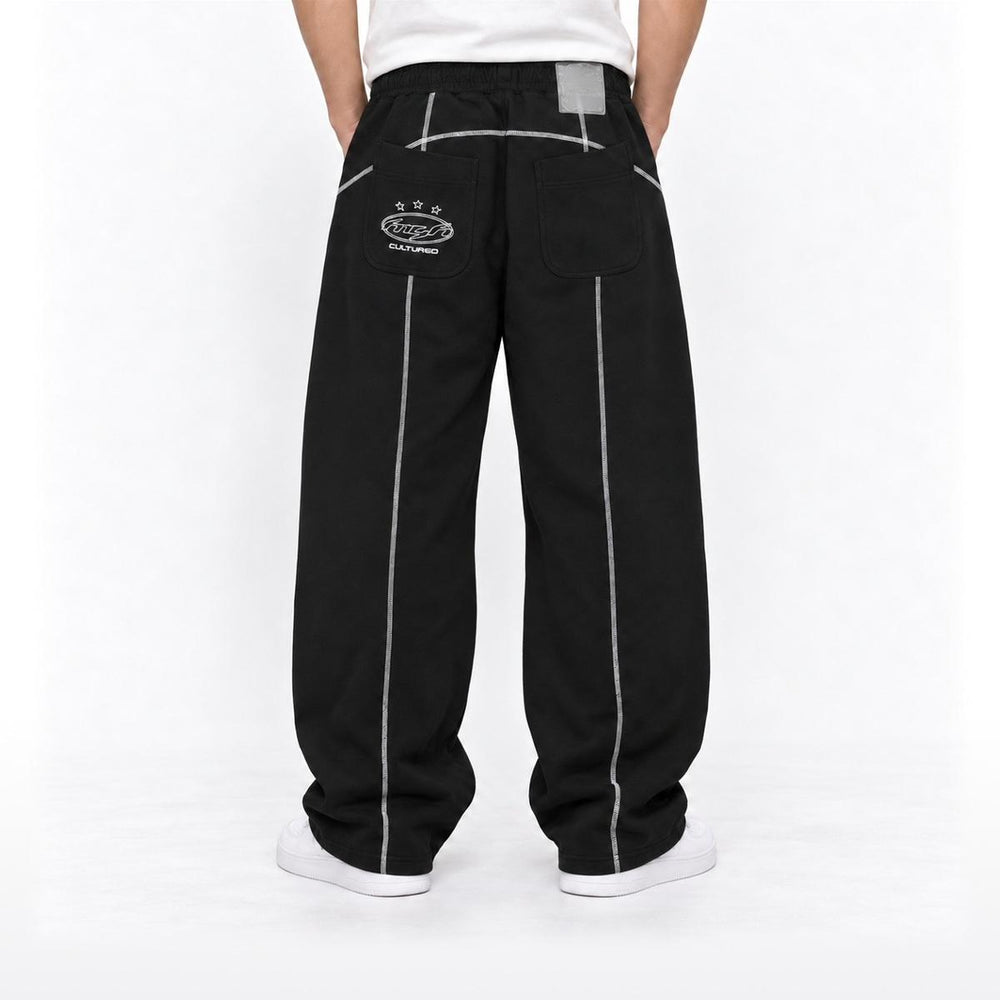 Street Era Rawline Barrel Long Sweat Pants - 163