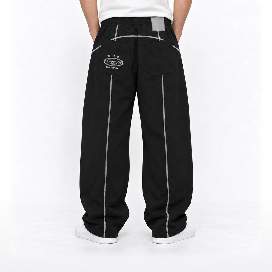Street Era Rawline Barrel Long Sweat Pants - 163