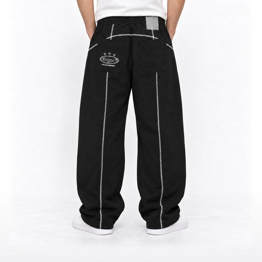 Street Era Rawline Barrel Long Sweat Pants - 163
