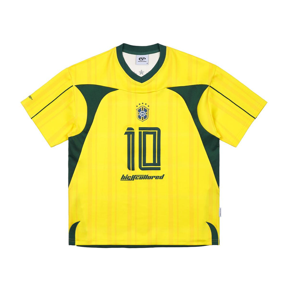 HIGH CULTURED Brazil World Cup Jersey Tee - 1184