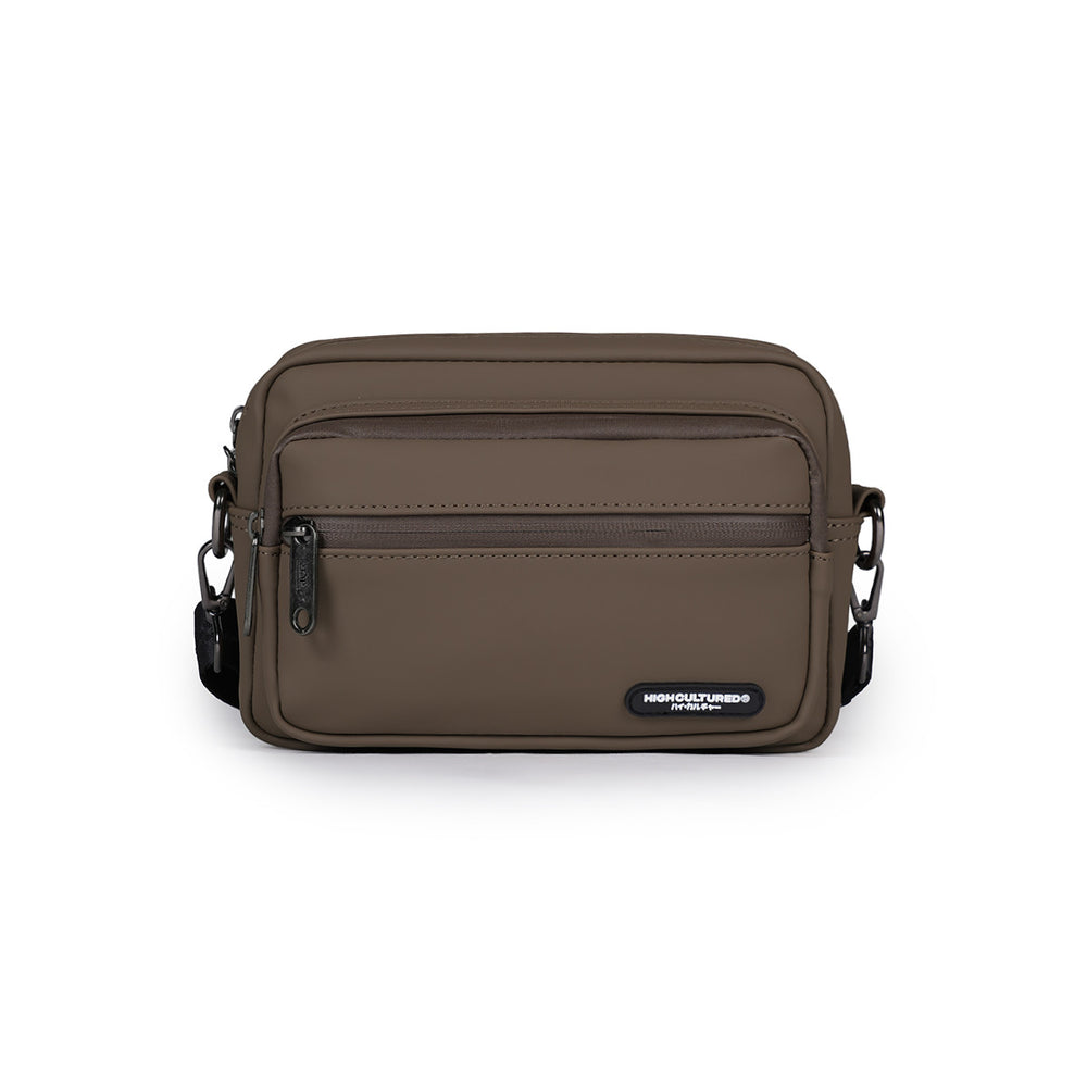 Smooth Leather Crossbody Shoulder Bag - 81