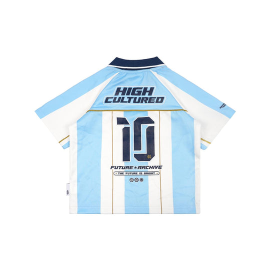 HIGH CULTURED Argentina World Cup Kids Jersey Polo Tee - 0021