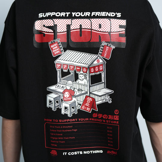 ANOTHER Support Your Friend’s Store Loose Tee - 9059