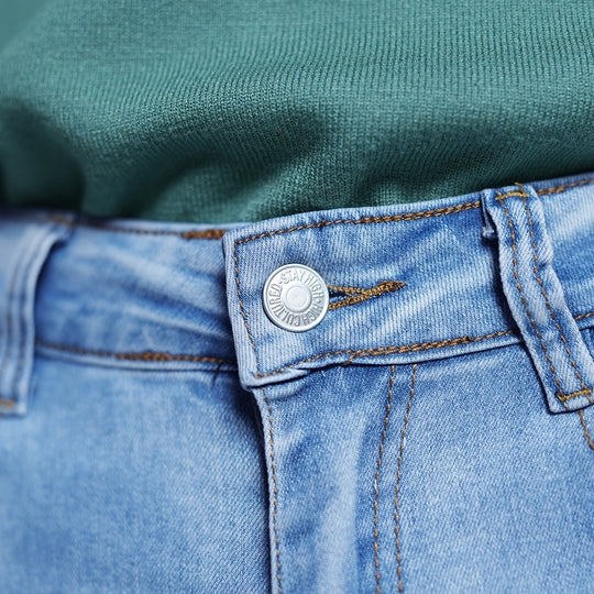 Slim-Fit Distressed Denim Jeans - 89