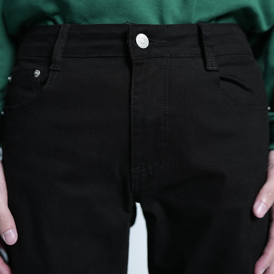 Black Skinny-Fit Long Pant - 113 High Cultured